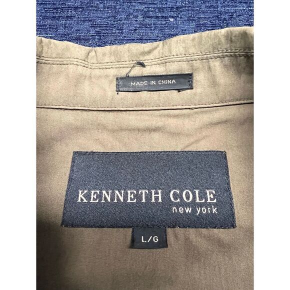 Kenneth Cole  Unisex Light Weight Zipper Jacket Sz L NWT - Picture 3 of 9